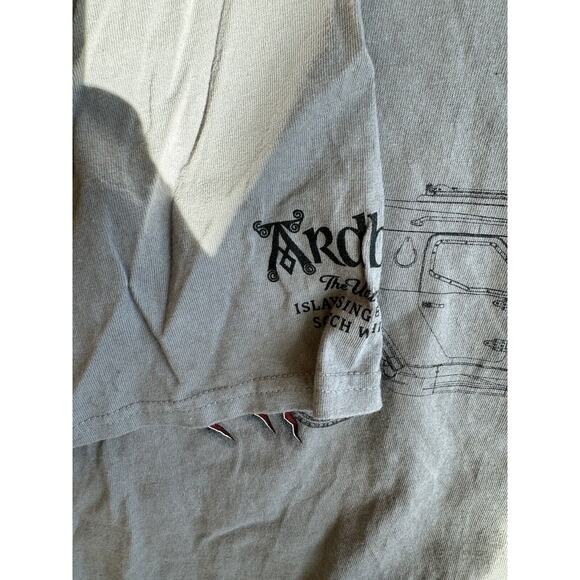 ARDBEG SCOTCH WHISKEY MENS T SHIRT SIZE LARGE MONSTER OF SMOKE TRUCK TOUR 2021 - Picture 4 of 4